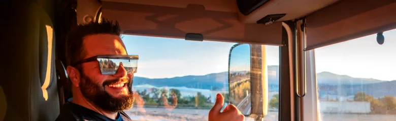 Affrontare il caldo in camion: consigli per camionisti